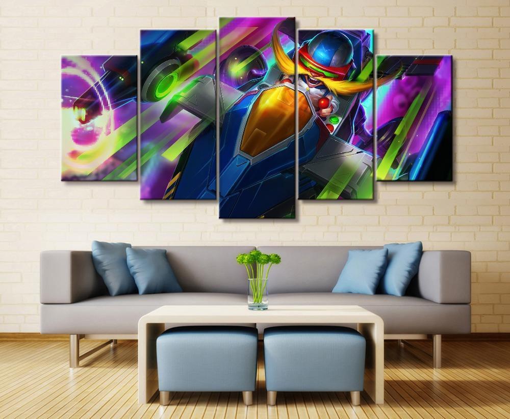 LOL League Of Legends Corki 2 Gaming Canvas Wall Art