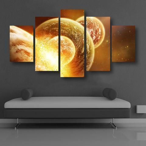 Cosmos Galaxy Space Space Canvas Wall Art