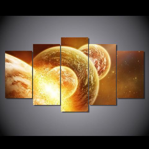 Cosmos Galaxy Space Space Canvas Wall Art