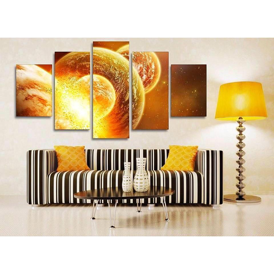 Cosmos Galaxy Space Space Universe Canvas Wall Art