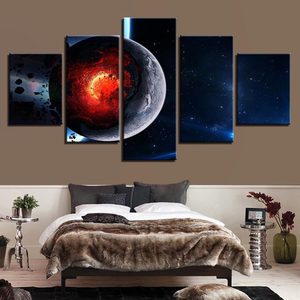 Cosmos Space Canvas Wall Art