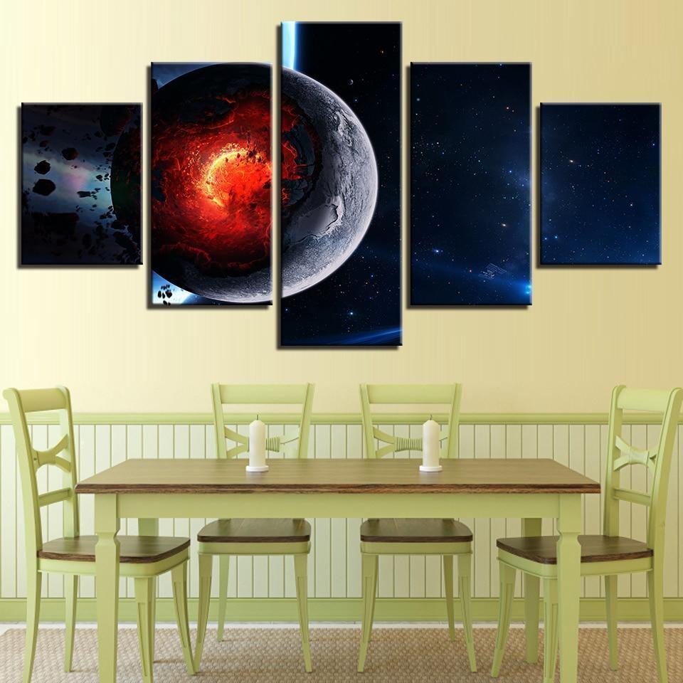Cosmos Space Canvas Wall Art