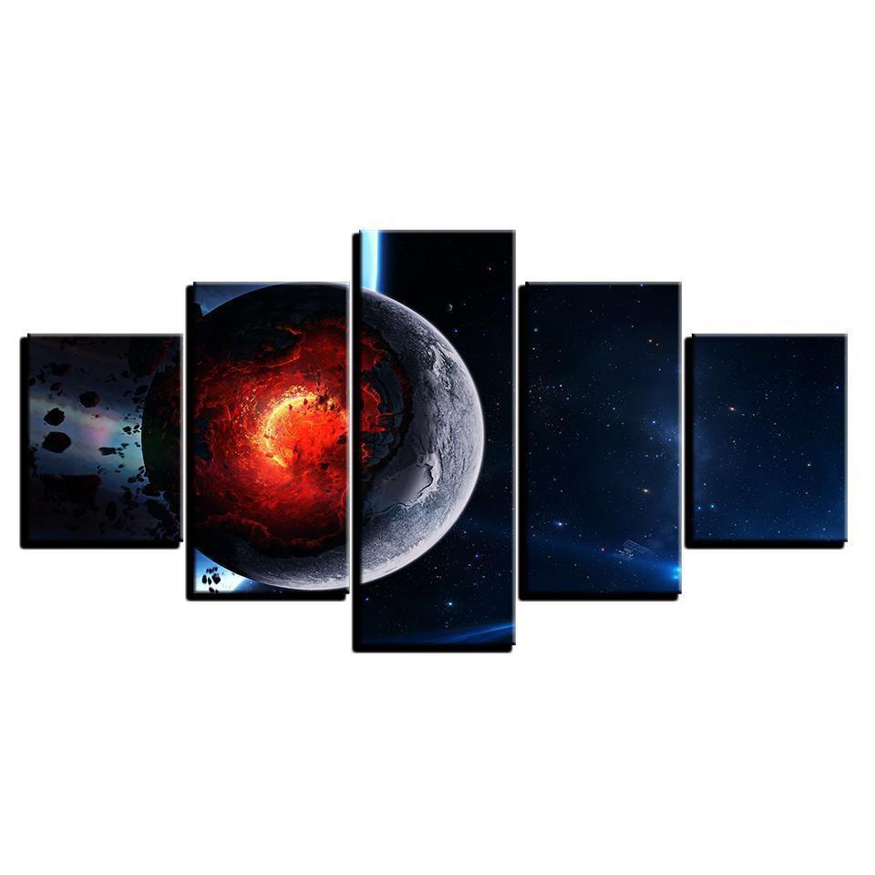 Cosmos Space Canvas Wall Art