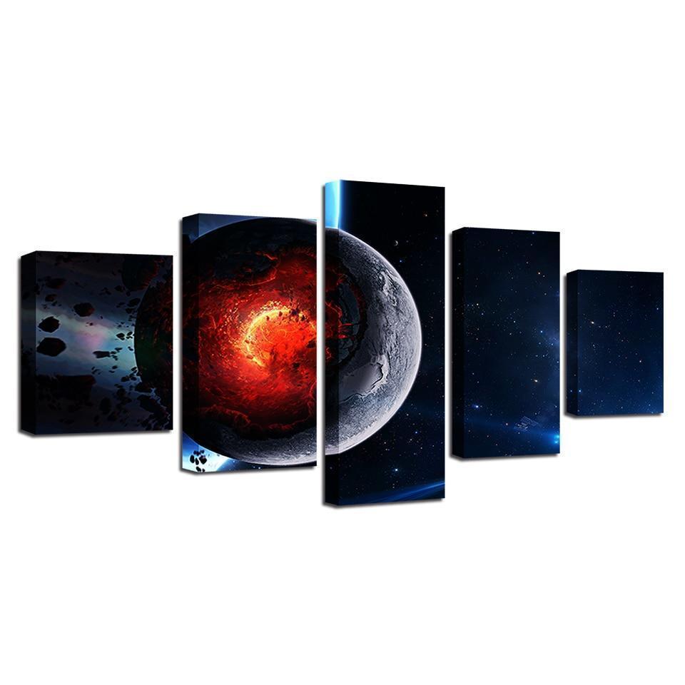 Cosmos Space Canvas Wall Art