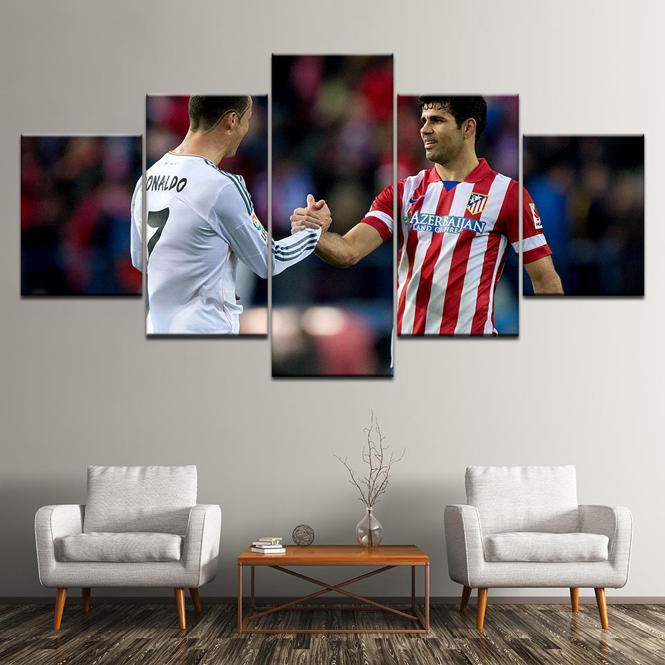Costa Returns To Atletico  Sport Canvas Wall Art