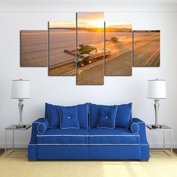 Country Home Harvest Nature Canvas Wall Art