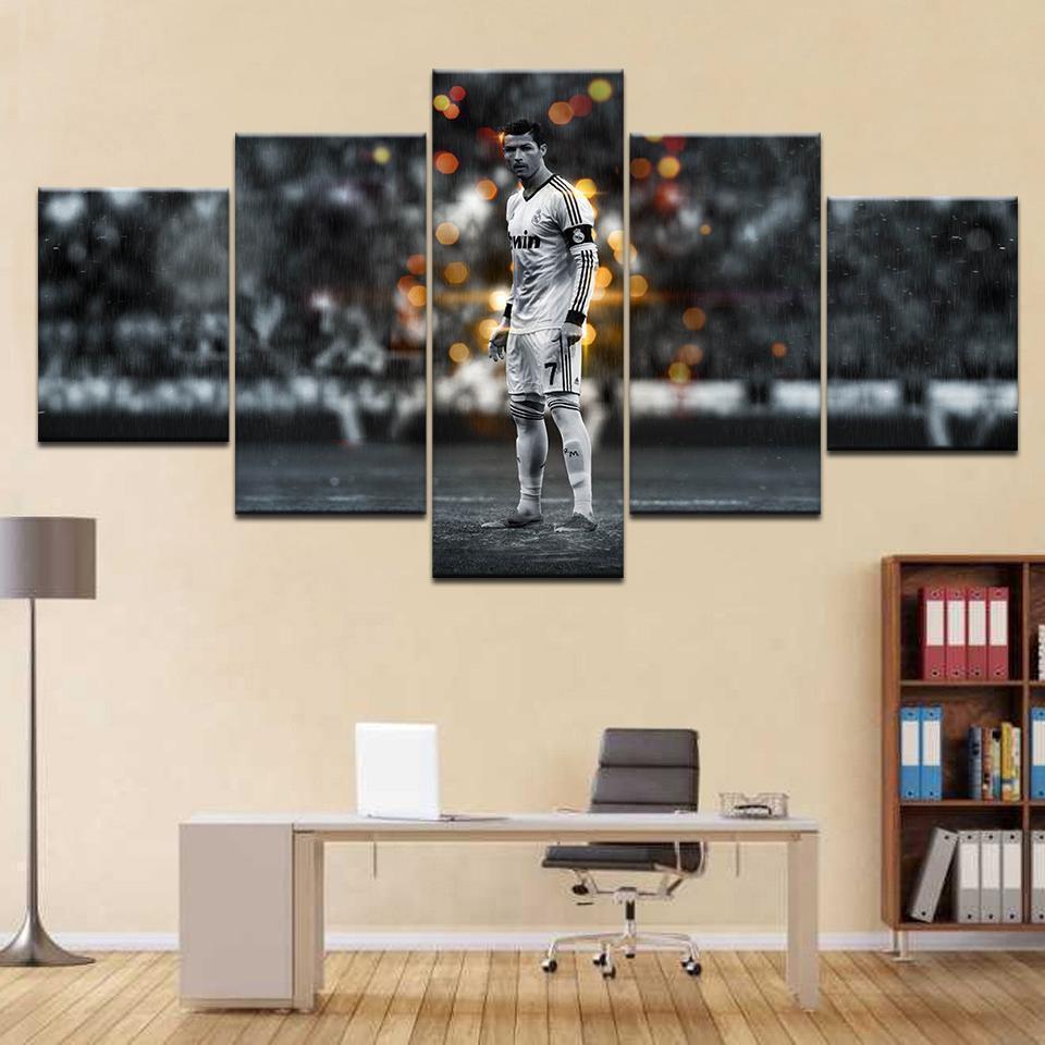 CR7 Cristiano Ronaldo Celebrity Canvas Wall Art