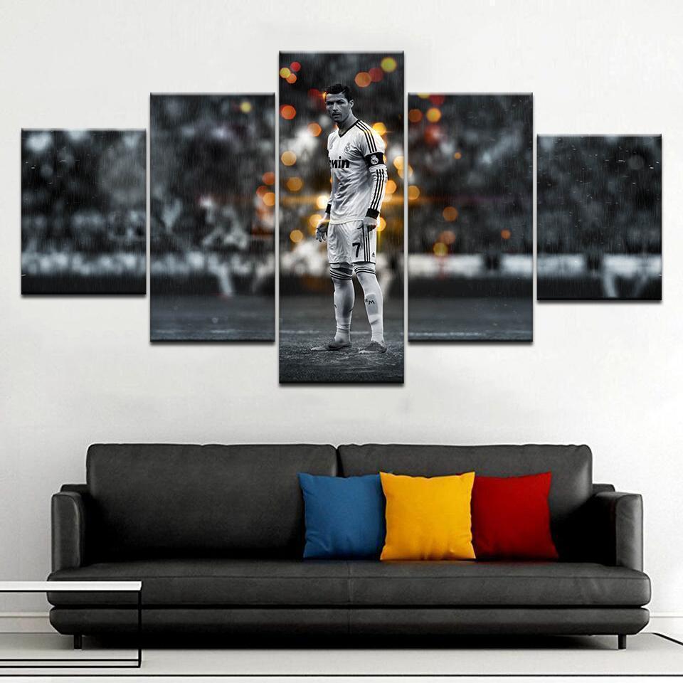 CR7 Cristiano Ronaldo Celebrity Canvas Wall Art