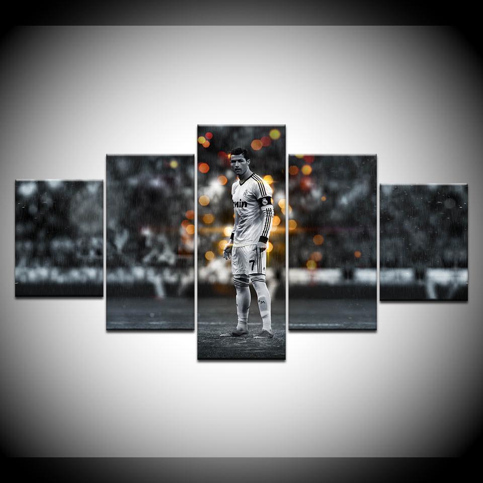 CR7 Cristiano Ronaldo Celebrity Canvas Wall Art