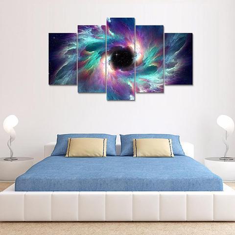 Creation Galaxy Space Canvas Wall Art