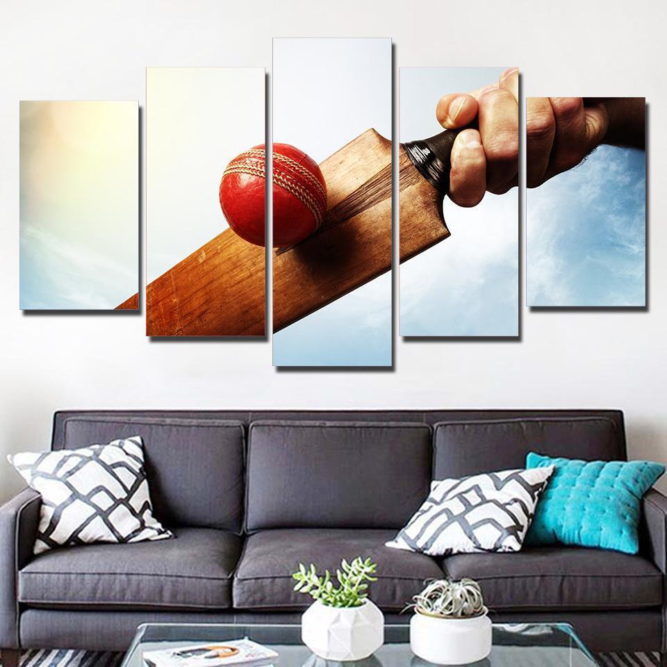 Cricket Sport Canvas Wall Art