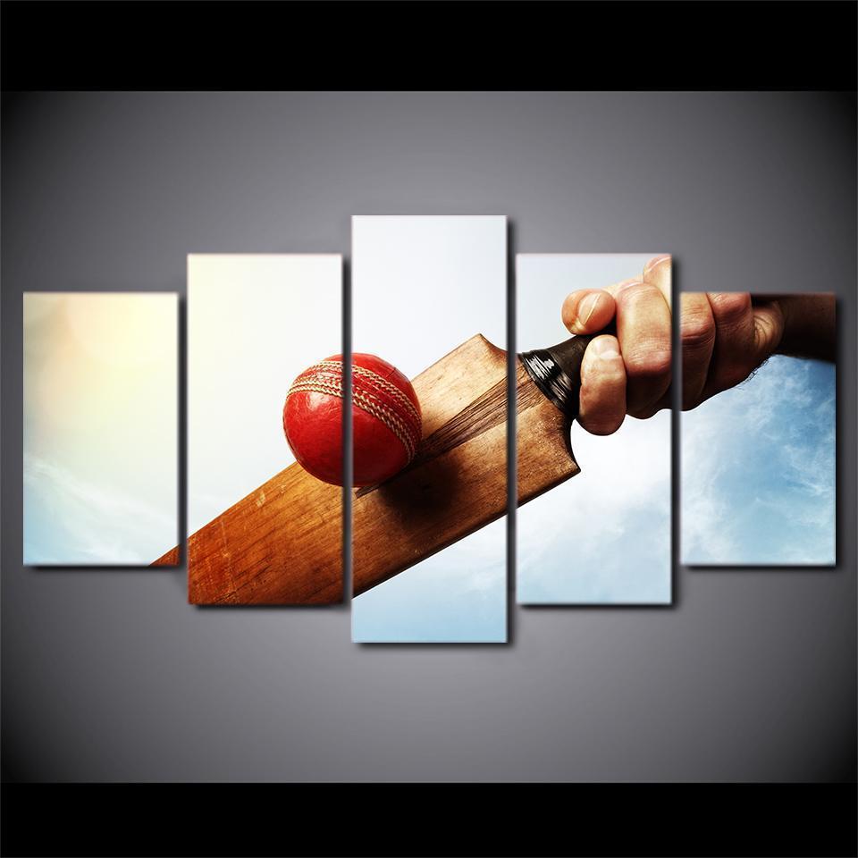 Cricket Sport Canvas Wall Art