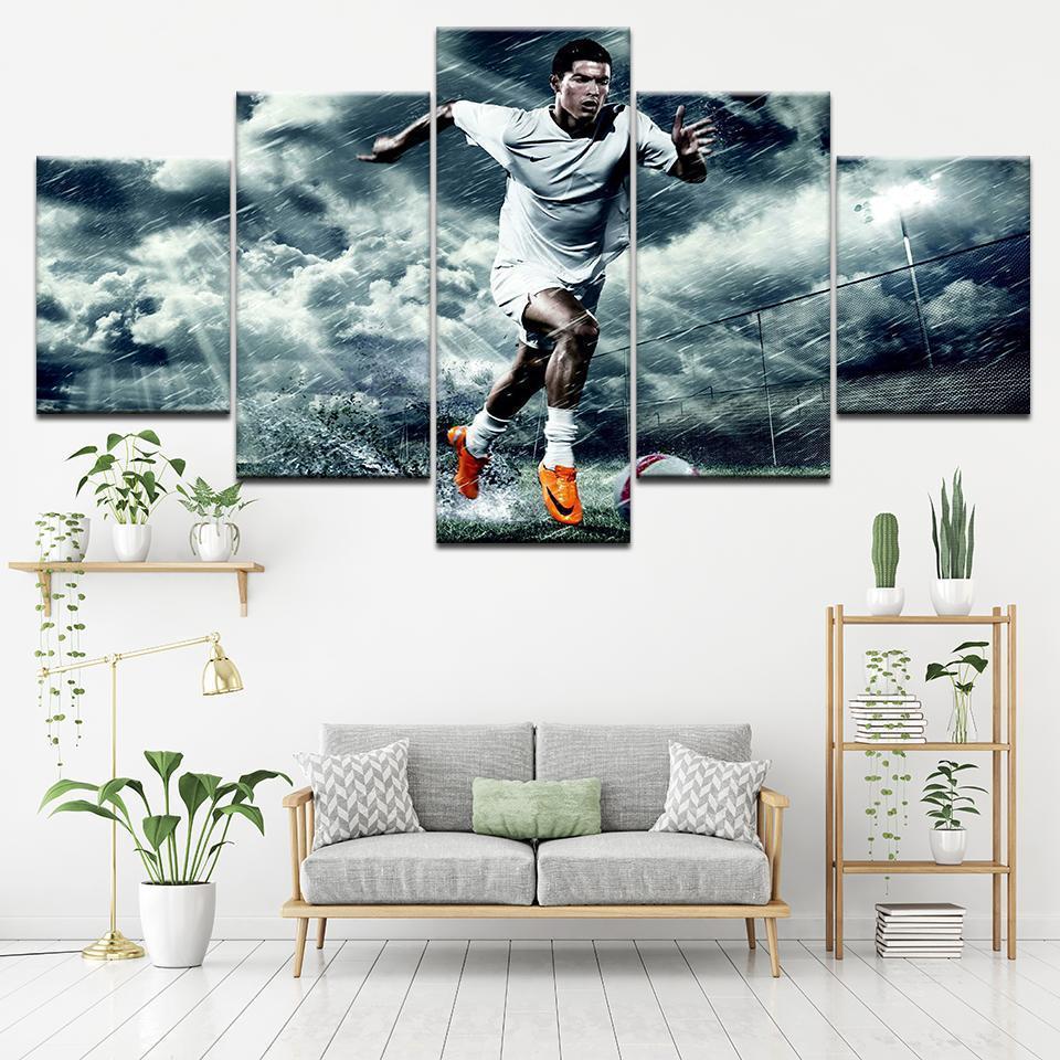Cristiano Ronaldo 2017  Sport Canvas Wall Art