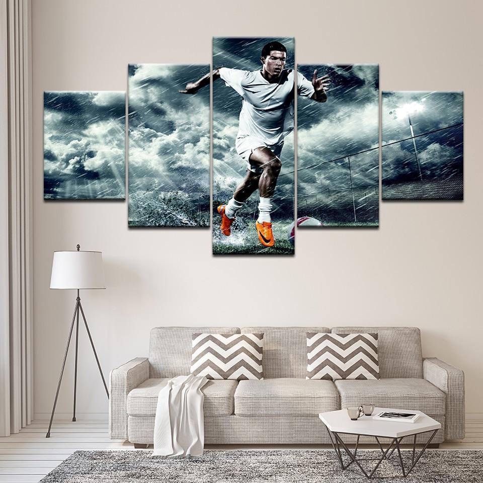 Cristiano Ronaldo 2017  Sport Canvas Wall Art