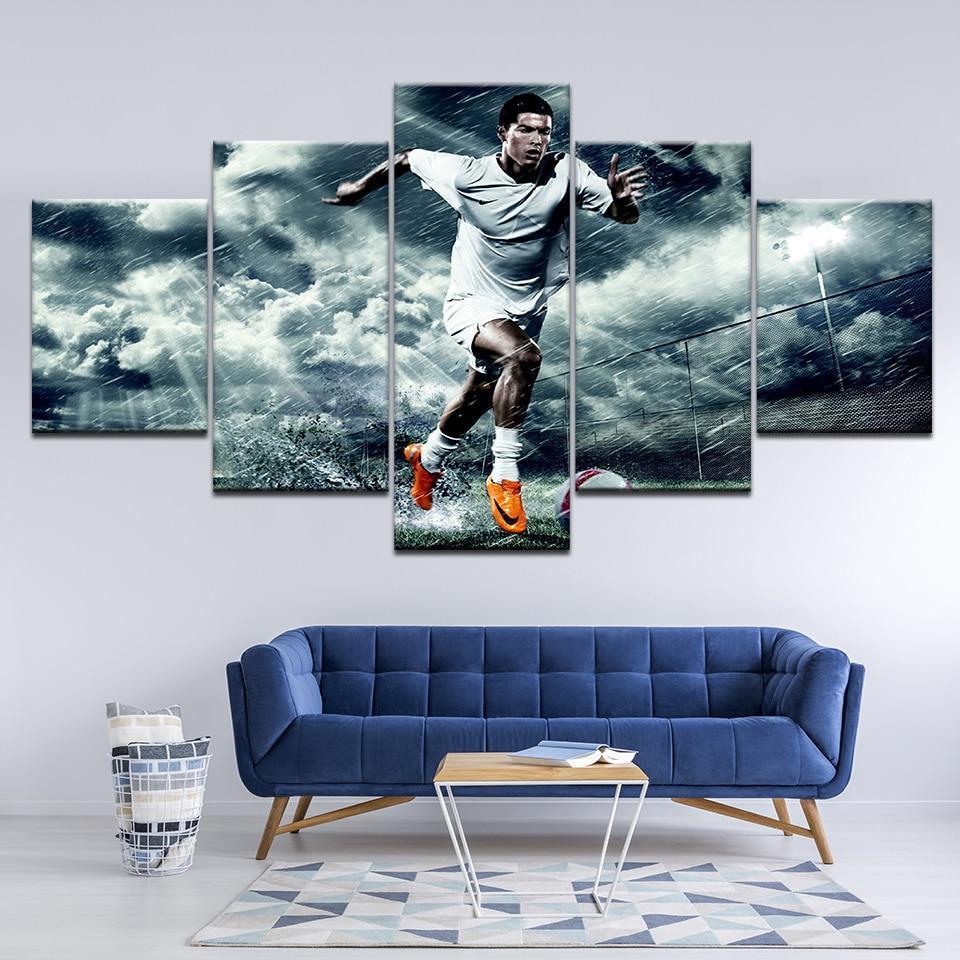Cristiano Ronaldo 2017  Sport Canvas Wall Art