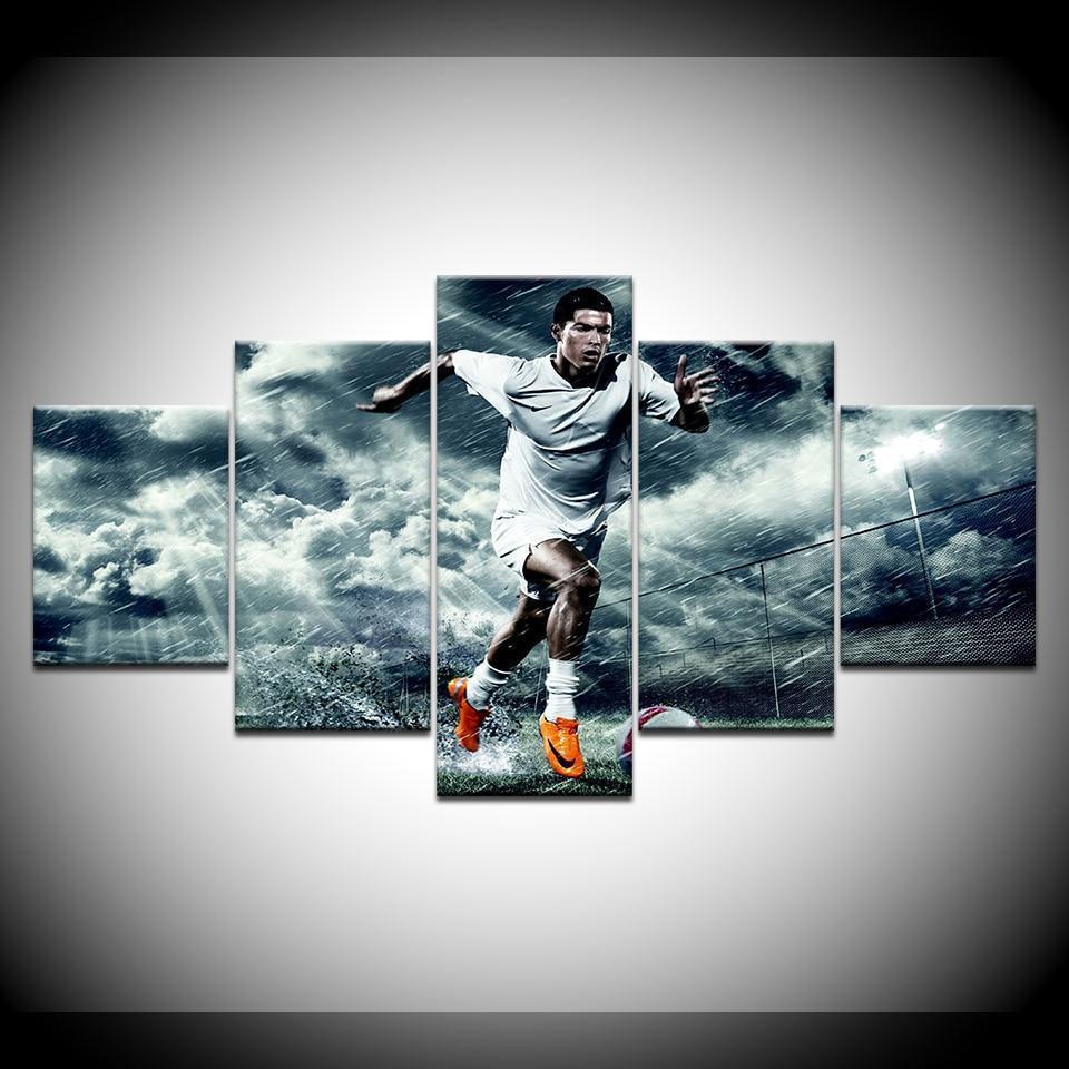 Cristiano Ronaldo 2017  Sport Canvas Wall Art