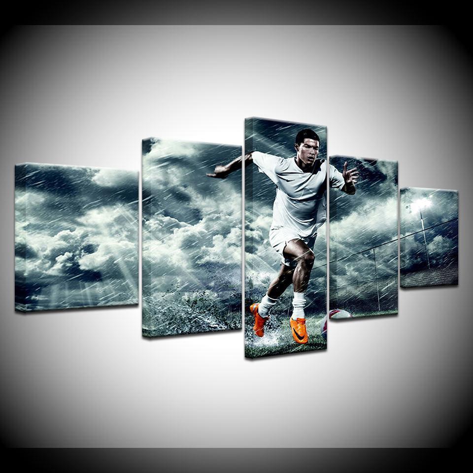 Cristiano Ronaldo 2017  Sport Canvas Wall Art