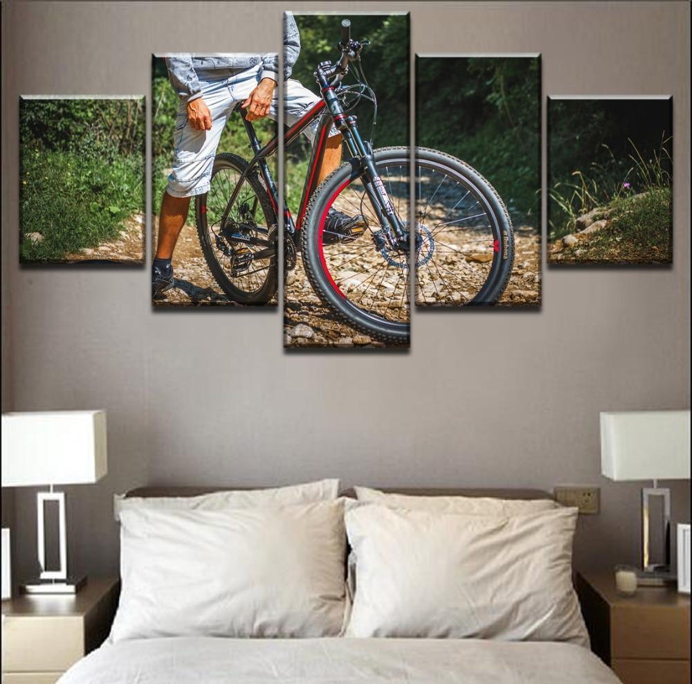 Cycling  Sport Canvas Wall Art