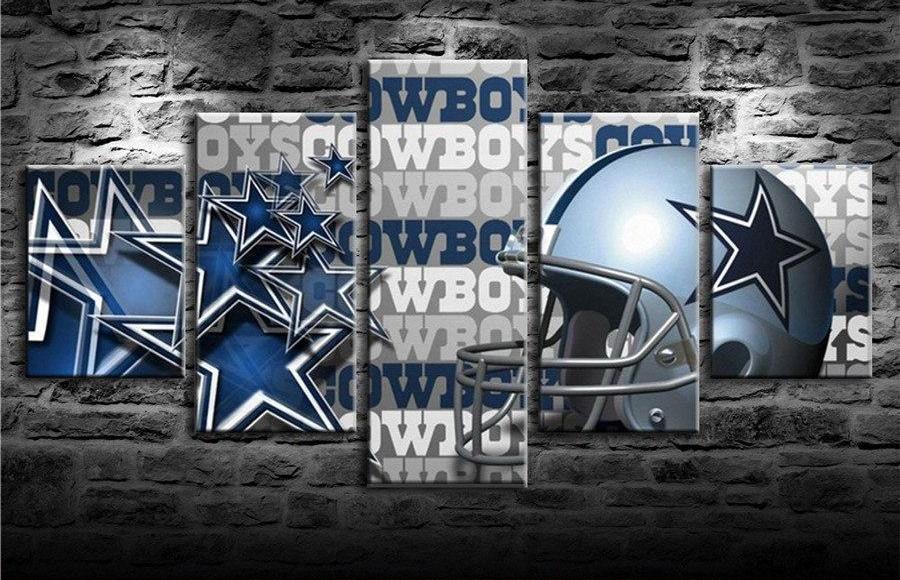 Dallas Cowboys  Football Canvas Wall Art
