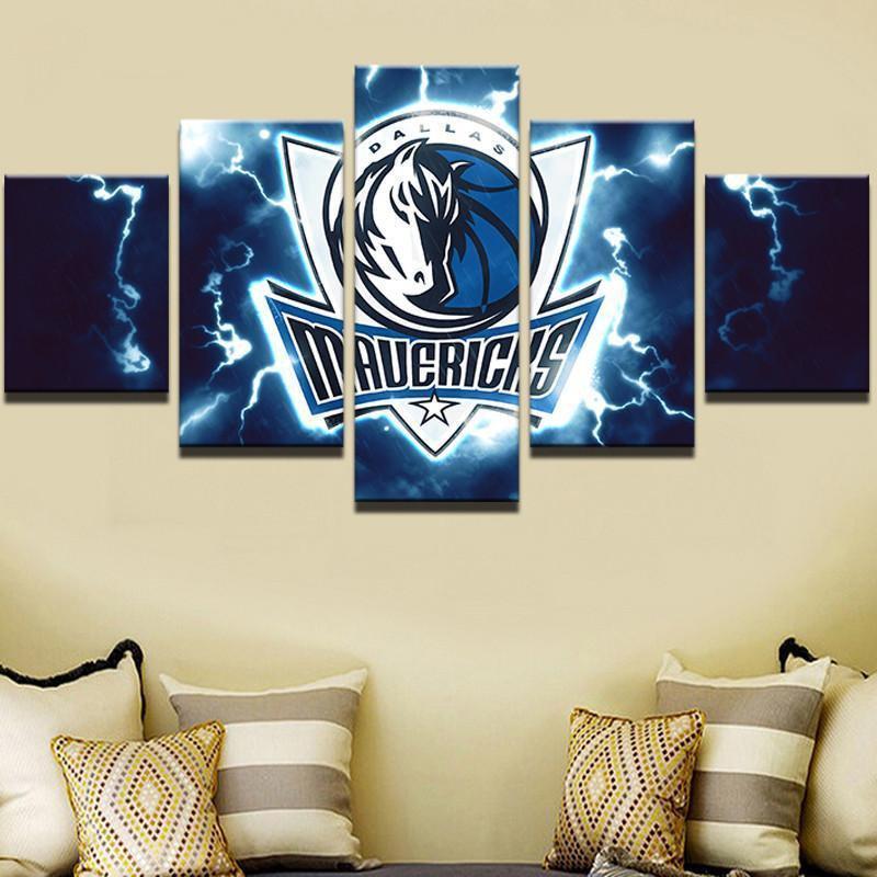 Dallas Mavericks NBA Basketball Canvas Wall Art
