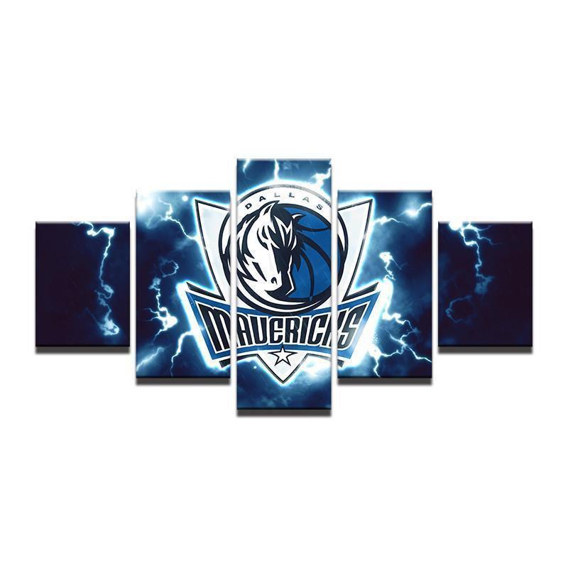Dallas Mavericks NBA Basketball Canvas Wall Art