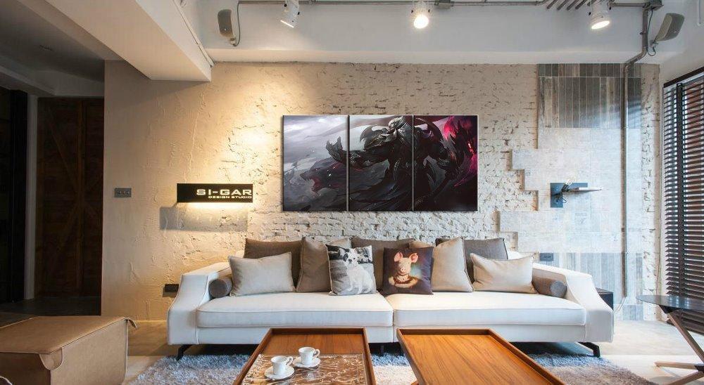 LOL League Of Legends Darius 2 Gaming Canvas Wall Art
