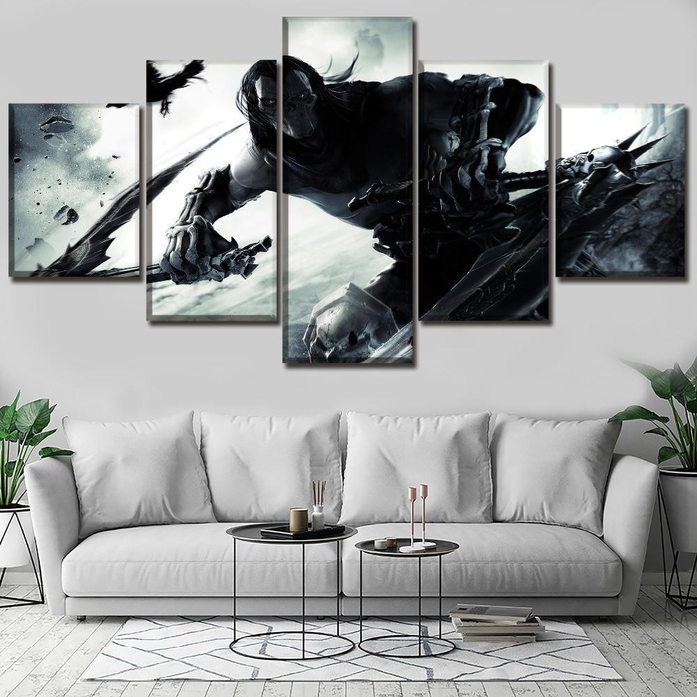 Darksiders 2 Death Gaming Canvas Wall Art