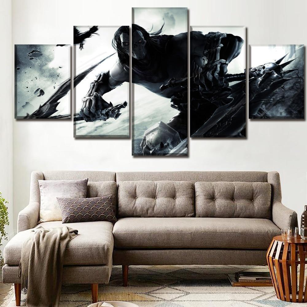 Darksiders 2 Death Gaming Canvas Wall Art
