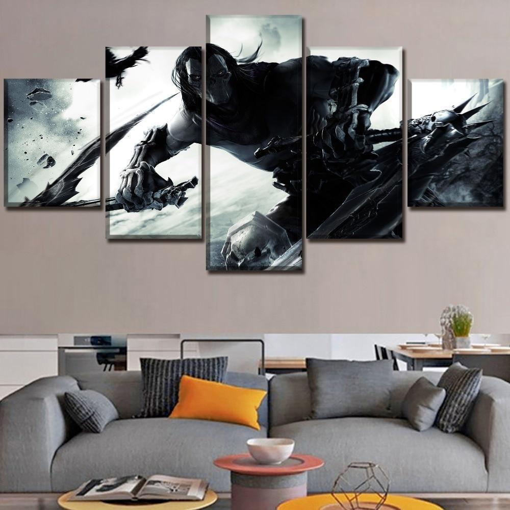 Darksiders 2 Death Gaming Canvas Wall Art