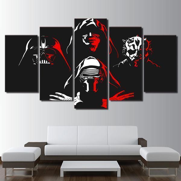 Darth Vader Maul Star Wars Movie Movie Canvas Wall Art