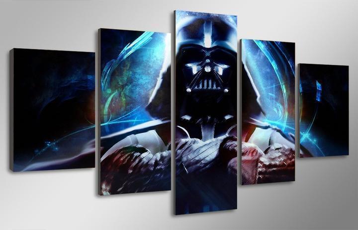 Darth Vader Of Star Wars Movie Canvas Wall Art