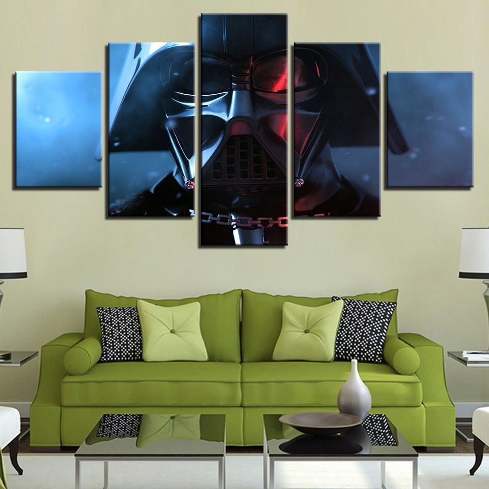 Darth Vader Star Wars Movie Canvas Wall Art