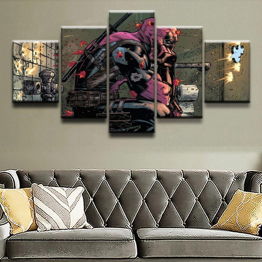 Deadpool Comics Marvel Canvas Wall Art