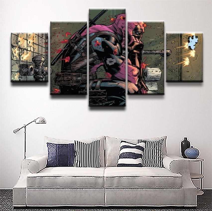 Deadpool Comics Marvel Canvas Wall Art