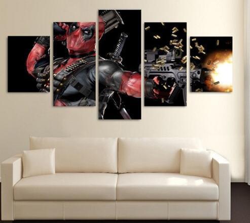 Deadpool Hero Marvel Canvas Wall Art