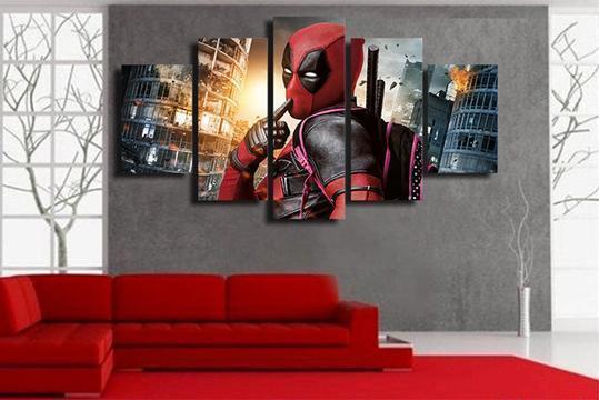 Deadpool Marvel Canvas Wall Art