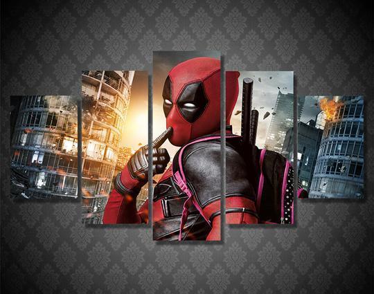Deadpool Marvel Canvas Wall Art