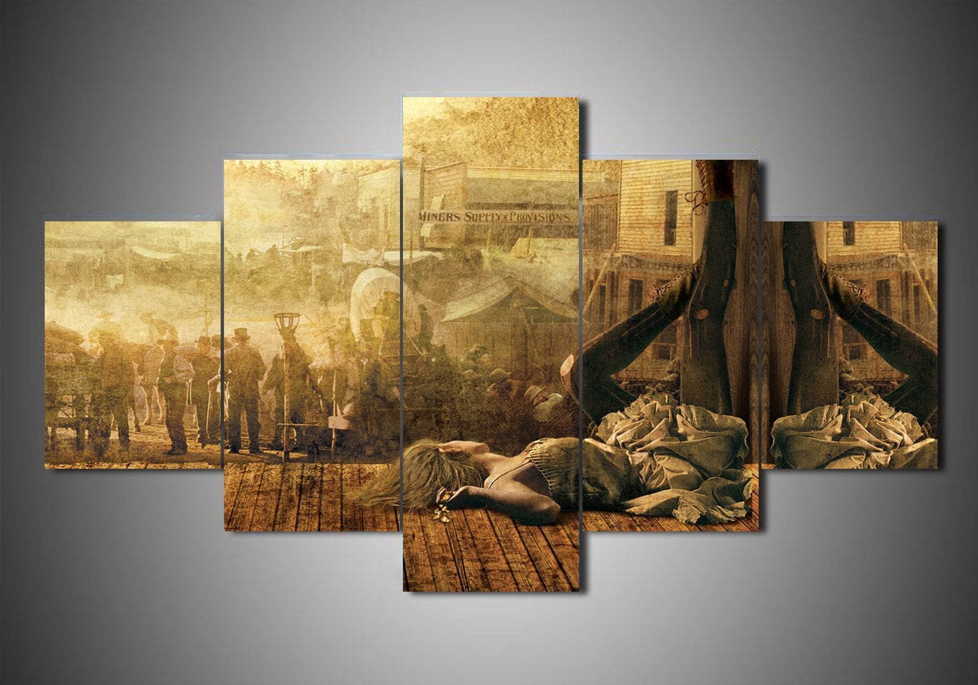 Deadwood Movie Canvas Wall Art