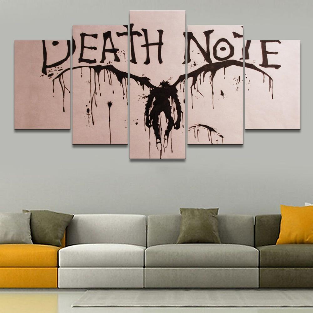 Death Note 2 Anime Canvas Wall Art
