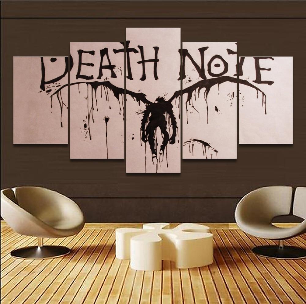Death Note 2 Anime Canvas Wall Art