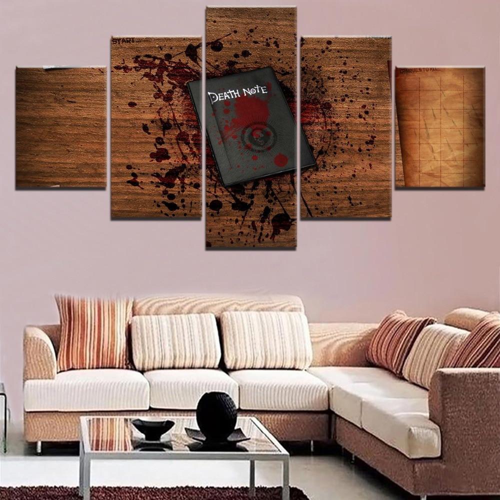 Death Note Anime Canvas Wall Art