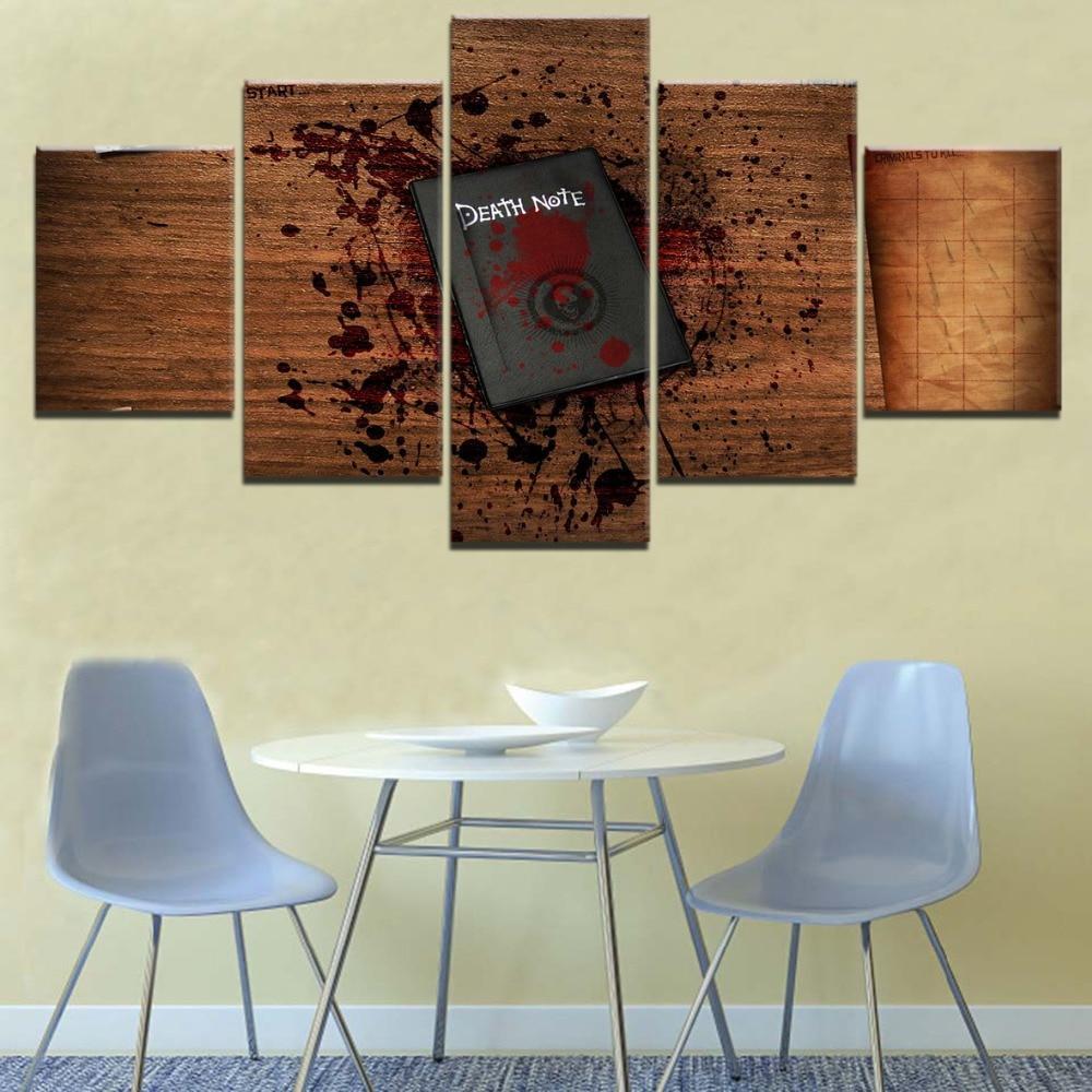 Death Note Anime Canvas Wall Art
