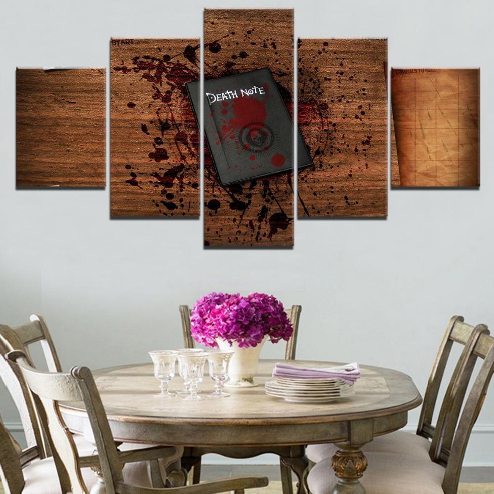 Death Note Anime Canvas Wall Art