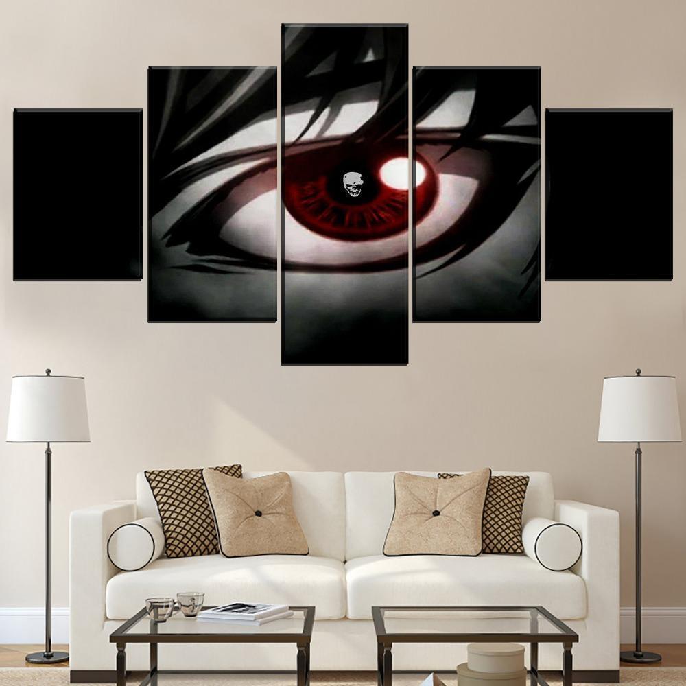 Death Note Character 5 Anime Canvas Wall Art