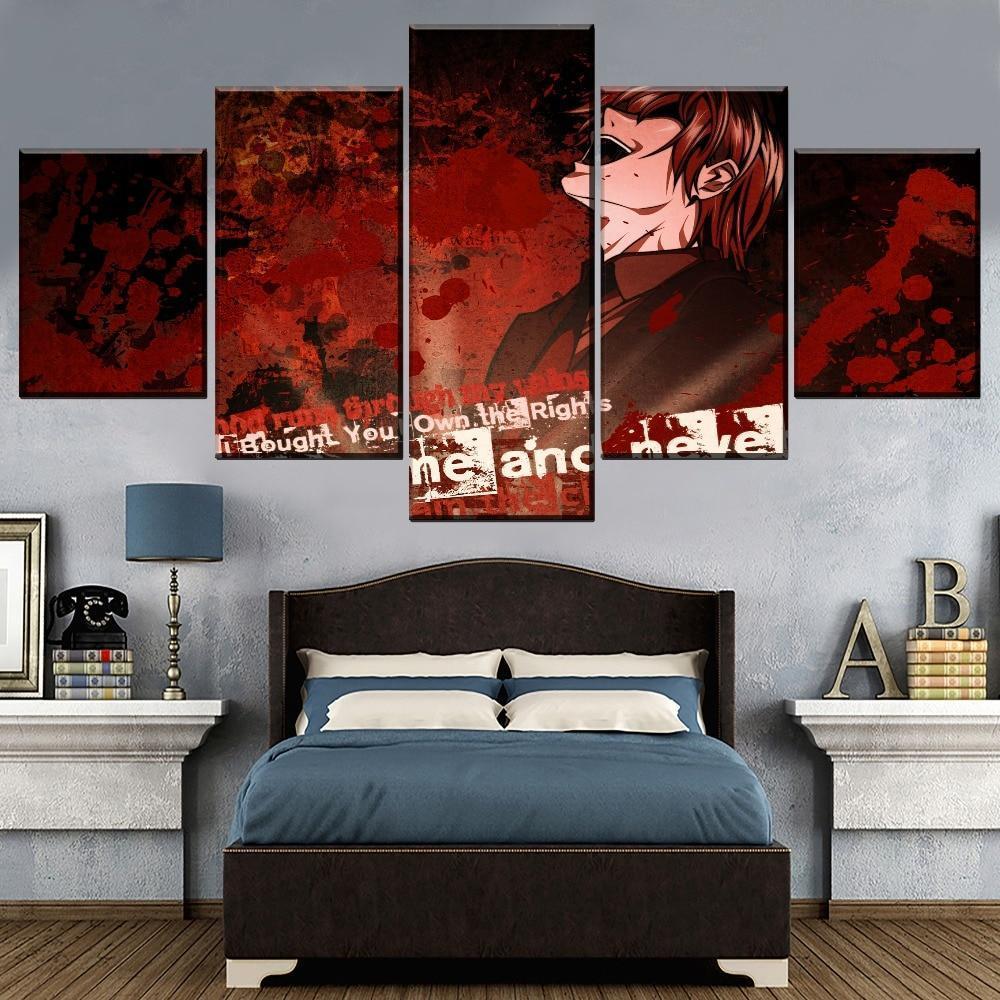 Death Note Light Yagami 'Kira' 10 Anime Canvas Wall Art