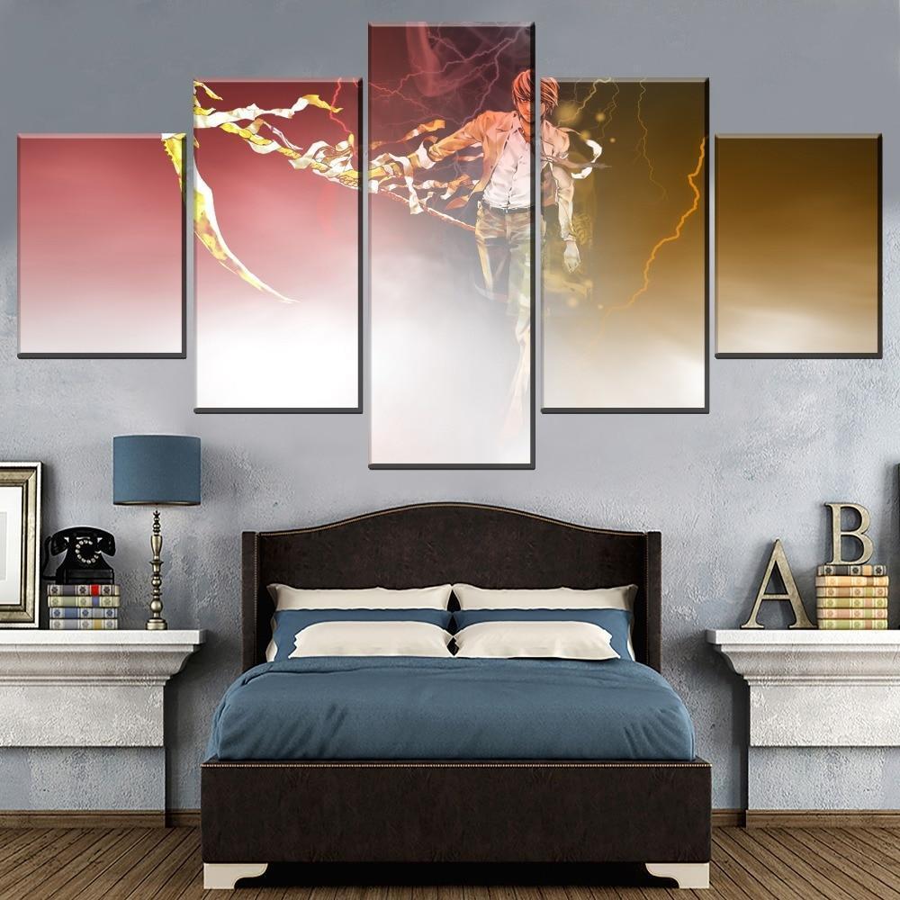 Death Note Light Yagami 'Kira' 12 Anime Canvas Wall Art