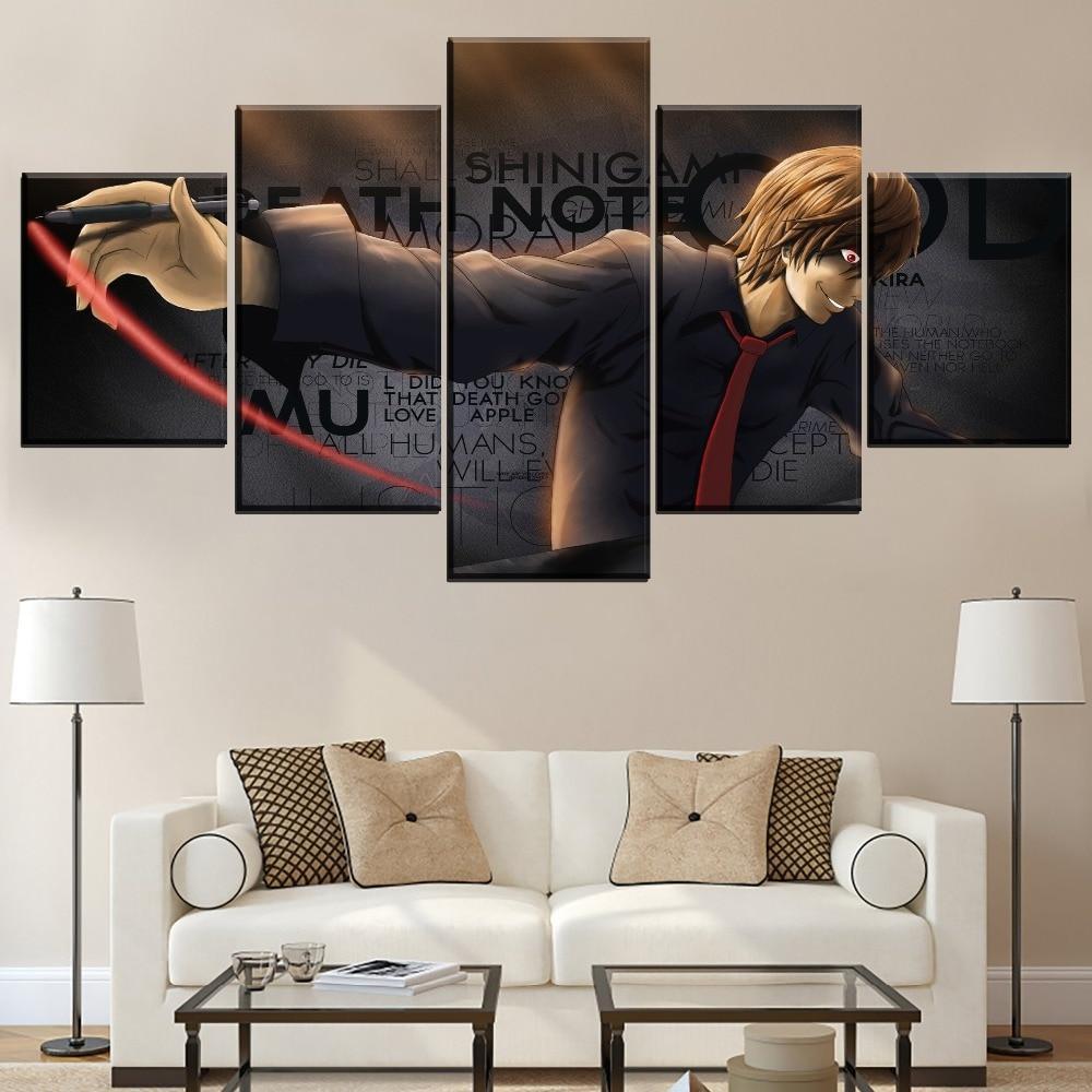 Death Note Light Yagami 'Kira' 13 Anime Canvas Wall Art