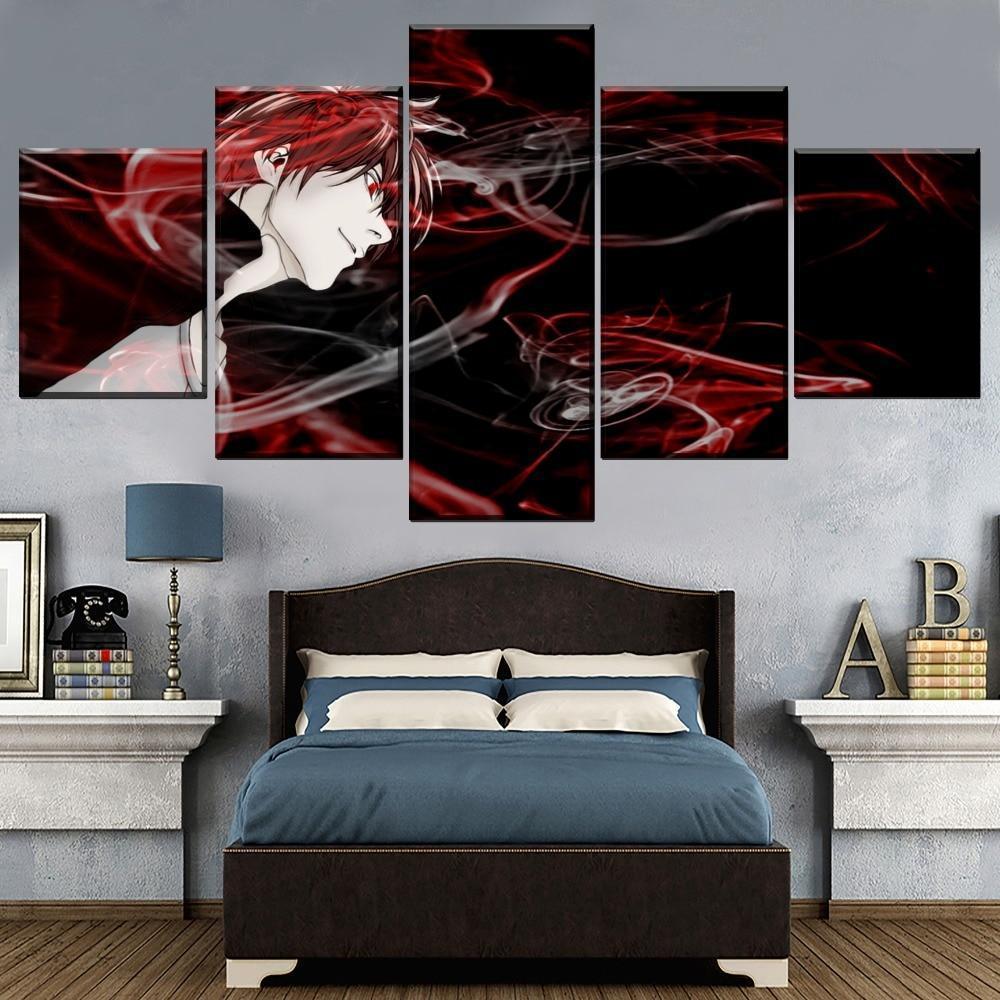 Death Note Light Yagami 'Kira' 15 Anime Canvas Wall Art