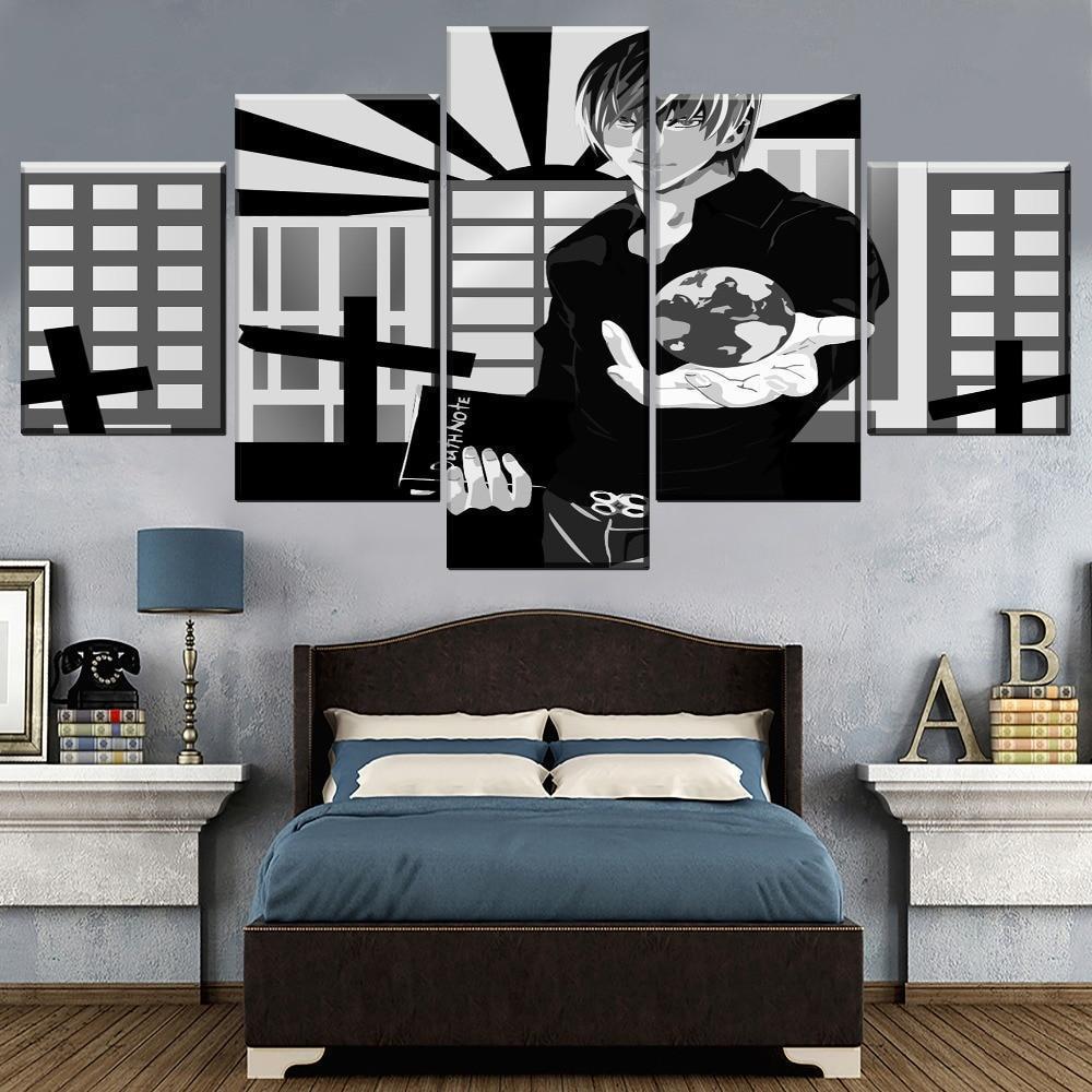 Death Note Light Yagami 'Kira' 16 Anime Canvas Wall Art