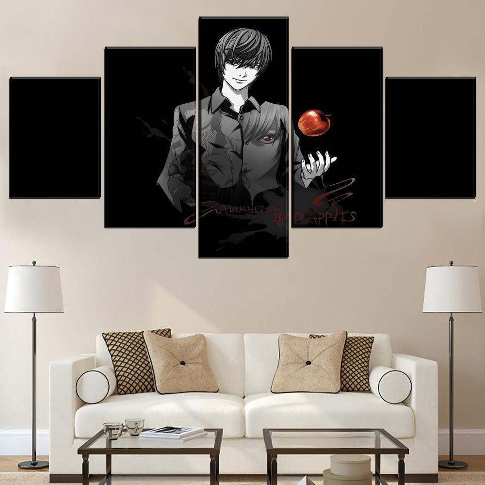 Death Note Light Yagami 'Kira' 18 Anime Canvas Wall Art